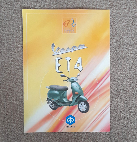 Vespa et4 sales brochure - vespa,