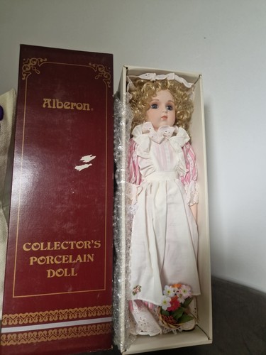Porcelain doll alberon - porcelain,