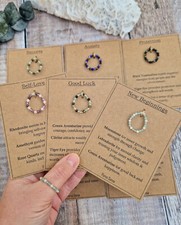 genuine crystal gemstone ring