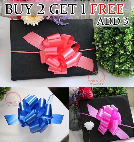 Large pull bows 50mm wedding - large,
