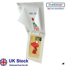 External Gas BBQ Outlet TND Flush Fit White Caravan Motorhome VW Camper PO683