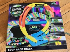 Totally Tracks Glow 360 Stunt Loop Race Track