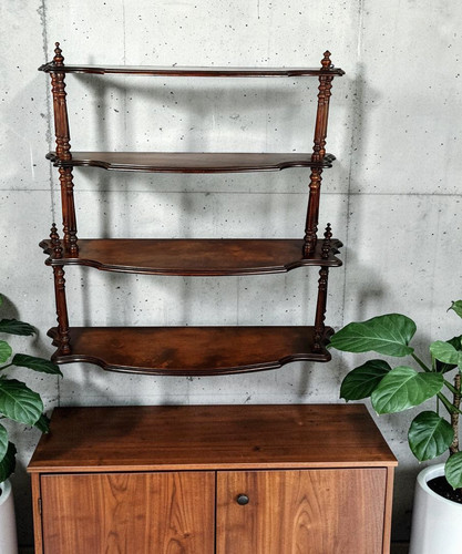 Antique scalloped walnut - antique,