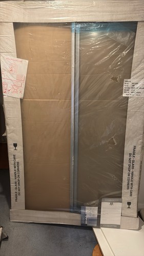 1200mm sliding shower - shower, door