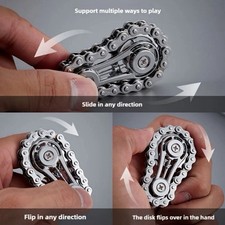 Metal Bike-Chain Gear Fidget