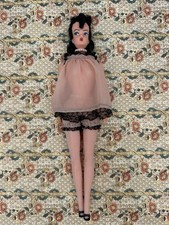 Cute Bild Lilli / Barbie Vintage Clone Fashion Doll OOAK Wearing Lingerie