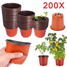 200 Pack Plastic Plant Pots