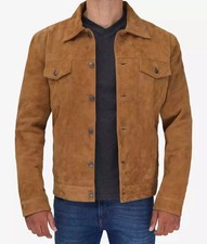 Men real tan trucker - tan,