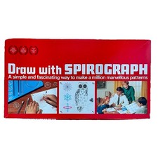 VINTAGE DRAW WITH SPIROGRAPH