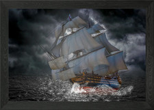 The old ship 2 Framed Wall Art