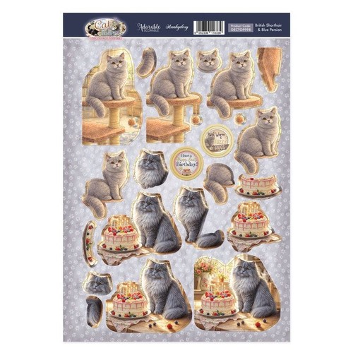 Hunkydory cat tales - tales, decoupage