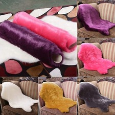 Large Faux Fur Sheepskin Rug
