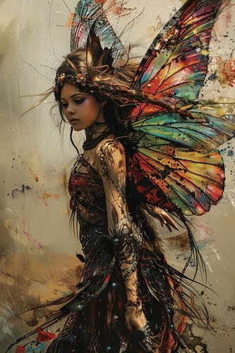 Stunning fairy canvas picture - stunning,