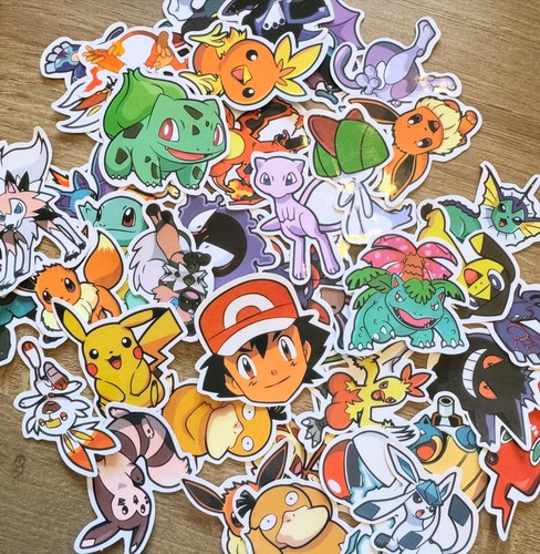 Pack pokémon stickers - pack,