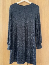 H&M Women's Sequin Shift Dress