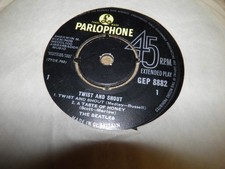 THE BEATLES- TWIST AND SHOUT EP VINYL 7" 45RPM p