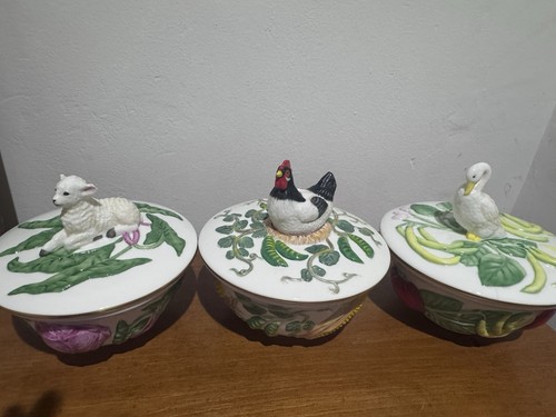 Set vintage franklin mint - set, 3