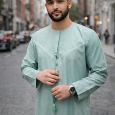 Mens Boys Embroidered Designer
