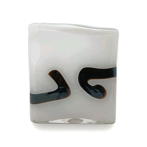 Modernist glass vase - modernist,