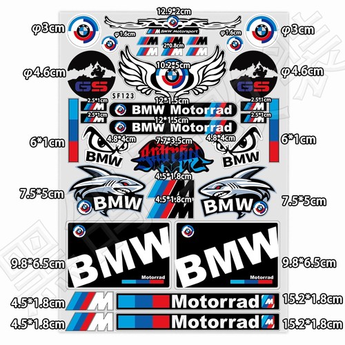 Motorcycle reflective stickers - motorcycle,