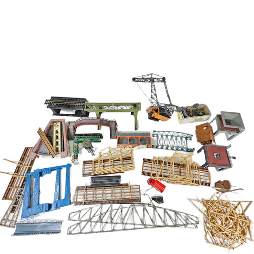 Job lot buildings cranes - job,