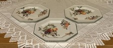 Johnson Brothers Fresh Fruits 3 Breakfast Luncheon Salad PLATES 7 3/4" or 19.5cm