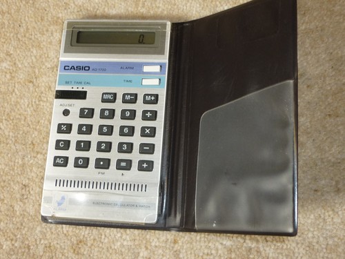 Vintage casio calculator - vintage,