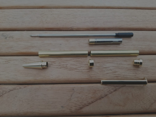 Chrome plated slimline pen - slimline,