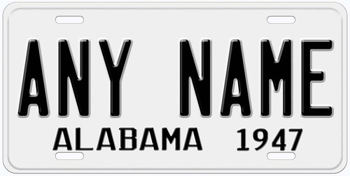 Alabama 1947 personalized - alabama,