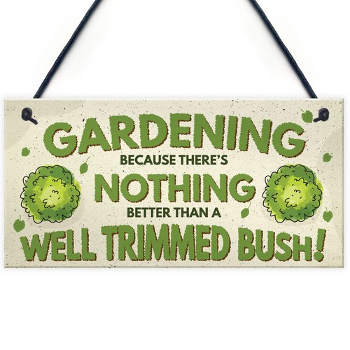 Gardening nothing better than - nothing,