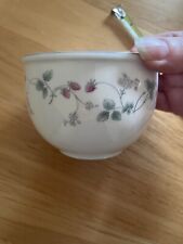 Royal Doulton Strawberry Fayre Expressions Range Small bowl sugar bowl   RARE
