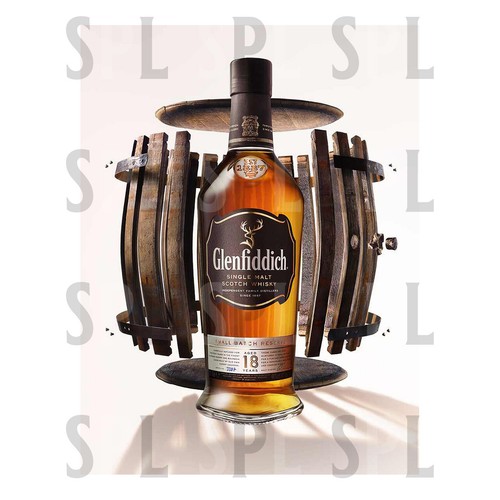 Glenfiddich metal sign - glenfiddich, retro