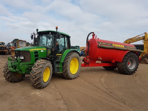 Dust suppression slurry tanker