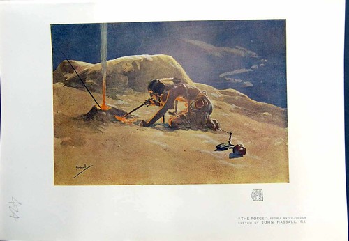 Original old antique - antique, print
