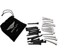 Bentley Golf Tees Black White 29 Pieces Bentley Mini Bag Christmas Gift Idea CBR