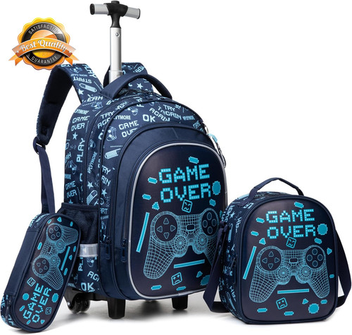 Boys rolling backpack with - rolling,