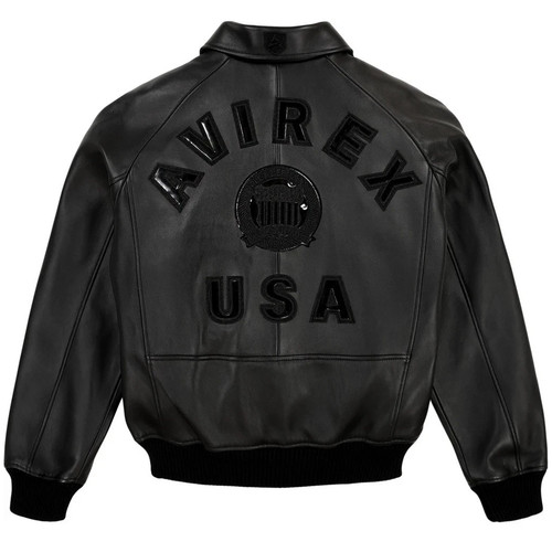 Men black american avirex - men’s,