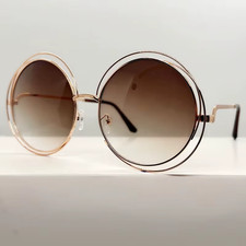 vintage round Sunglasses for