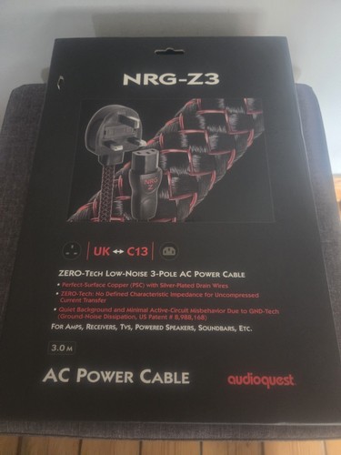 Genuine audioquest nrg 3m - audioquest,