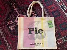 Waitrose Cherry Pie Tote Bag Shopping Juco New 2025 (with Tags)