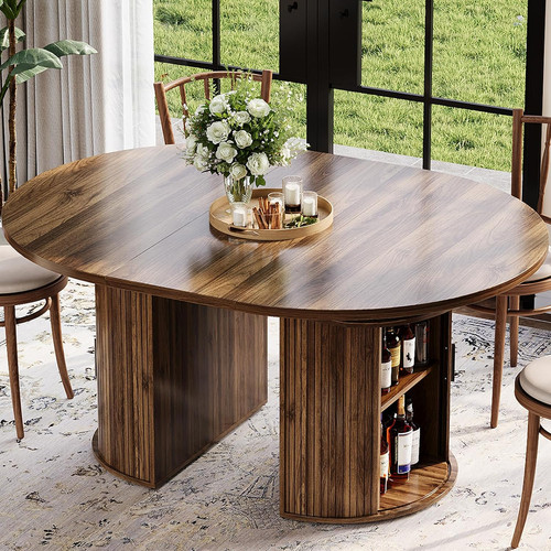 Extendable round dining - extendable,