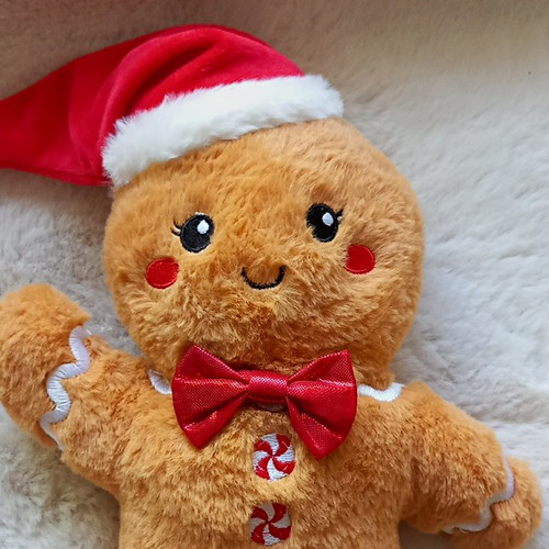 Gingerbread man christmas soft - gingerbread,