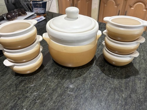 Vintage stoneware onion - stoneware,