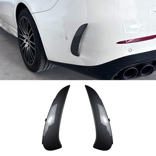 Rear bumper side splitter fin - splitter,