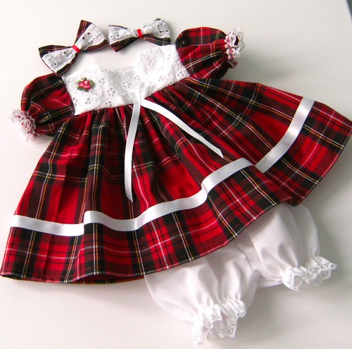 Tartan dress hair - dress,, x