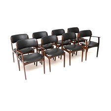 Set of Eight Danish Vintage