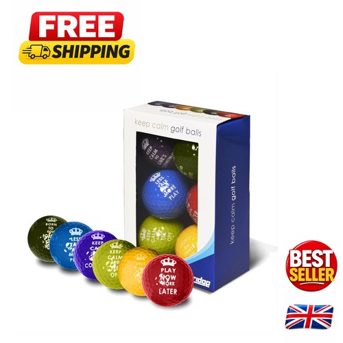 Keep calm golf balls pack - balls, of