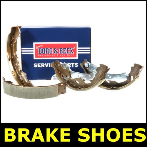 Brake shoes rear - fits, peugeot