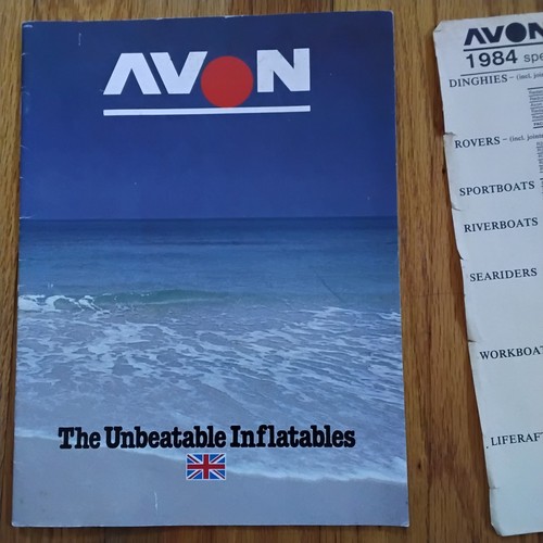 1984 avon inflatable boats - avon,