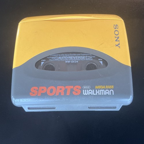 Sony sports walkman sx34 - sony, wm-sx34